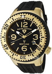 Swiss Legend Neptune Czarny/Guma Ø48 mm SL-21848P-YG-01