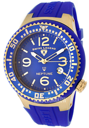 Swiss Legend Neptune Niebieski/Guma Ø48 mm SL-21848P-YG-03