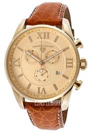 Swiss Legend Bellezza Zloty/Skóra Ø42 mm SL-22011-YG-010-ABR51C