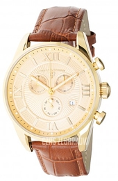 Swiss Legend Belleza Zloty/Skóra Ø43 mm SL-22011-YG-010-BR