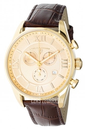 Swiss Legend Belleza Zloty/Skóra Ø43 mm SL-22011-YG-010-BRN