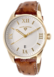 Swiss Legend Bellezza Biały/Skóra Ø42 mm SL-22012-YG-02-DA03C