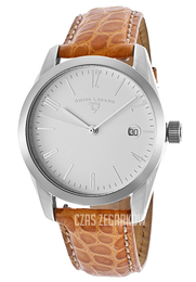 Swiss Legend Peninsula Biały/Skóra Ø39 mm SL-22038-02-ABR31C