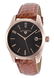 Swiss Legend Peninsula Czarny/Skóra Ø38 mm SL-22038-RG-01-ABR51M