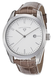 Swiss Legend Peninsula Biały/Skóra Ø44 mm SL-22044-02-AAT22M
