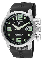 Swiss Legend Ambassador Czarny/Guma Ø47 mm SL-30021-01