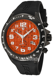 Swiss Legend Eograph Pomarańczowy/Guma Ø46 mm SL-30041-BB-06