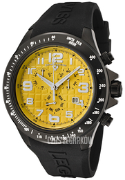 Swiss Legend Eograph Żółty/Guma Ø46 mm SL-30041-BB-07