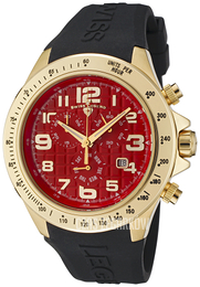 Swiss Legend Eograph Czerwony/Guma Ø46 mm SL-30041-YG-05