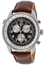 Swiss Legend Skyline Czarny/Skóra Ø42 mm SL-30721-01-BRW