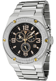 Swiss Legend Throttle Czarny/Stal Ø46 mm SL-40025P-11-GA