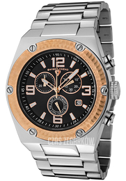 Swiss Legend Throttle Czarny/Stal Ø46 mm SL-40025P-11-RB