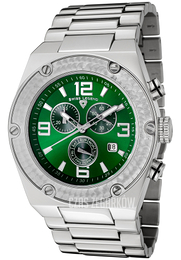 Swiss Legend Throttle Zielony/Stal Ø46 mm SL-40025P-88