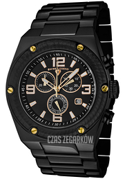 Swiss Legend Throttle Czarny/Stal Ø46 mm SL-40025P-BB-11-GA