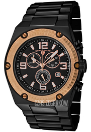 Swiss Legend Throttle Czarny/Stal Ø46 mm SL-40025P-BB-11-RB