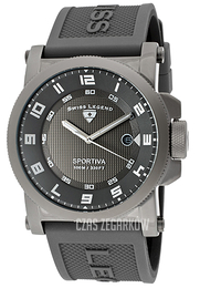 Swiss Legend Sportiva Szary/Guma Ø45 mm SL-40030-GM-014