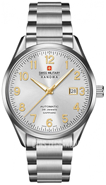 Swiss Military Dress Srebrny/Stal Ø40 mm 05-5287.04.001