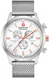 Swiss Military Hanowa Biały/Stal Ø40 mm 06-3308.12.001