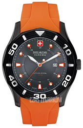 Swiss Military Dress Czarny/Guma Ø46 mm 06-4170.30.009.79