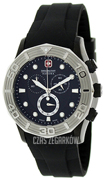 Swiss Military Sport Czarny/Guma Ø48 mm 06-4196-13-007