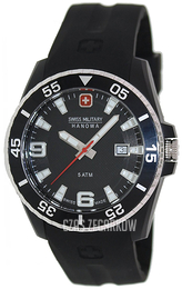 Swiss Military Sport Czarny/Guma Ø44 mm 06-4200.27.007.07