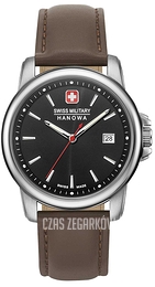 Swiss Military Hanowa Swiss Recruit II Czarny/Skóra Ø39 mm 06-4230.7.04.007