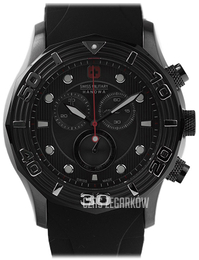 Swiss Military Sport Czarny/Guma Ø45 mm 06-4273.30.009