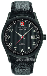 Swiss Military Hanowa Czarny/Skóra Ø42 mm 06-4286.13.007