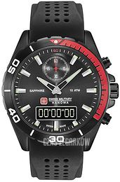 Swiss Military Hanowa Hanowa Szary/Guma Ø44 mm 06-4298-3-13-007