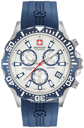 Swiss Military Sport Biały/Guma Ø44 mm 06-4305.04.001.03