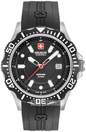 Swiss Military Hanowa Czarny/Guma Ø45 mm 06-4306.04.007