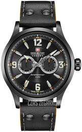 Swiss Military Hanowa Czarny/Skóra Ø44 mm 06-4307.30.007