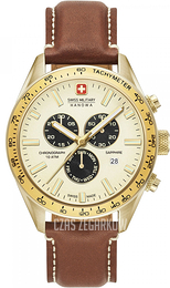 Swiss Military Hanowa Biały/Skóra Ø42 mm 06-4314.02.002