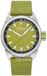Swiss Military Hanowa Hanowa Zielony/Skóra Ø45 mm 06-4321.04.006