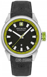 Swiss Military Hanowa Czarny/Skóra Ø45 mm 06-4321.04.007