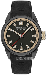 Swiss Military Hanowa Hanowa Czarny/Skóra Ø45 mm 06-4321.13.007.14