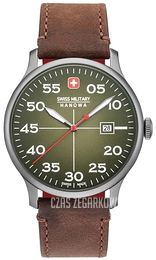 Swiss Military Hanowa Zielony/Skóra Ø43 mm 06-4326.30.006