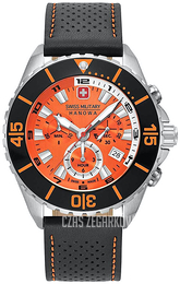 Swiss Military Hanowa Hanowa Pomarańczowy/Skóra Ø44 mm 06-4341.04.079