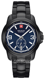 Swiss Military Dress Niebieski/Stal Ø42 mm 06-5216.13.003