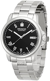 Swiss Military Hanowa Czarny/Stal Ø39 mm 06-5229.04.007