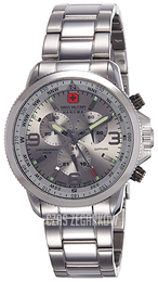 Swiss Military Sport Srebrny/Stal Ø43 mm 06-5250.04.009