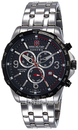 Swiss Military Sport Czarny/Stal Ø44 mm 06-5251.33.001