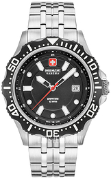 Swiss Military Dress Czarny/Stal Ø44 mm 06-5306.04.007