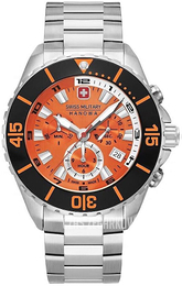 Swiss Military Hanowa Hanowa Pomarańczowy/Stal Ø44 mm 06-5341.04.079