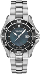 Swiss Military Hanowa Czarny/Stal Ø36 mm 06-7296.7.04.007