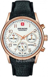 Swiss Military Hanowa Biały/Skóra Ø44 mm SM06-4278-09-001