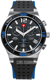 Swiss Military Chrono Czarny/Guma Ø43 mm SM34015.08
