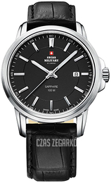 Swiss Military Chrono Czarny/Skóra Ø40 mm SM34039.06