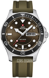 Swiss Military Chrono Brązowy/Guma Ø42.5 mm SM34068.09