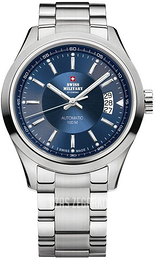 Swiss Military Chrono Niebieski/Stal Ø41 mm SMA30003.03